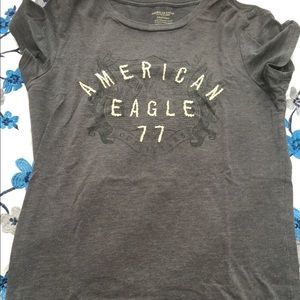 American eagle gray t shirt